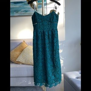 Sold NWT Club Monaco Lace Dress green size 00